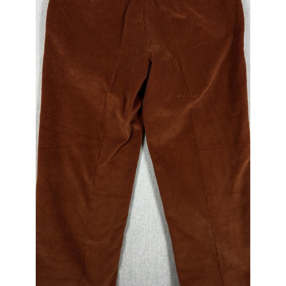 NWT $149 Orvis Wellington Supercord Pants 36x29 Rust Orange Leather Trim - Picture 14 of 16